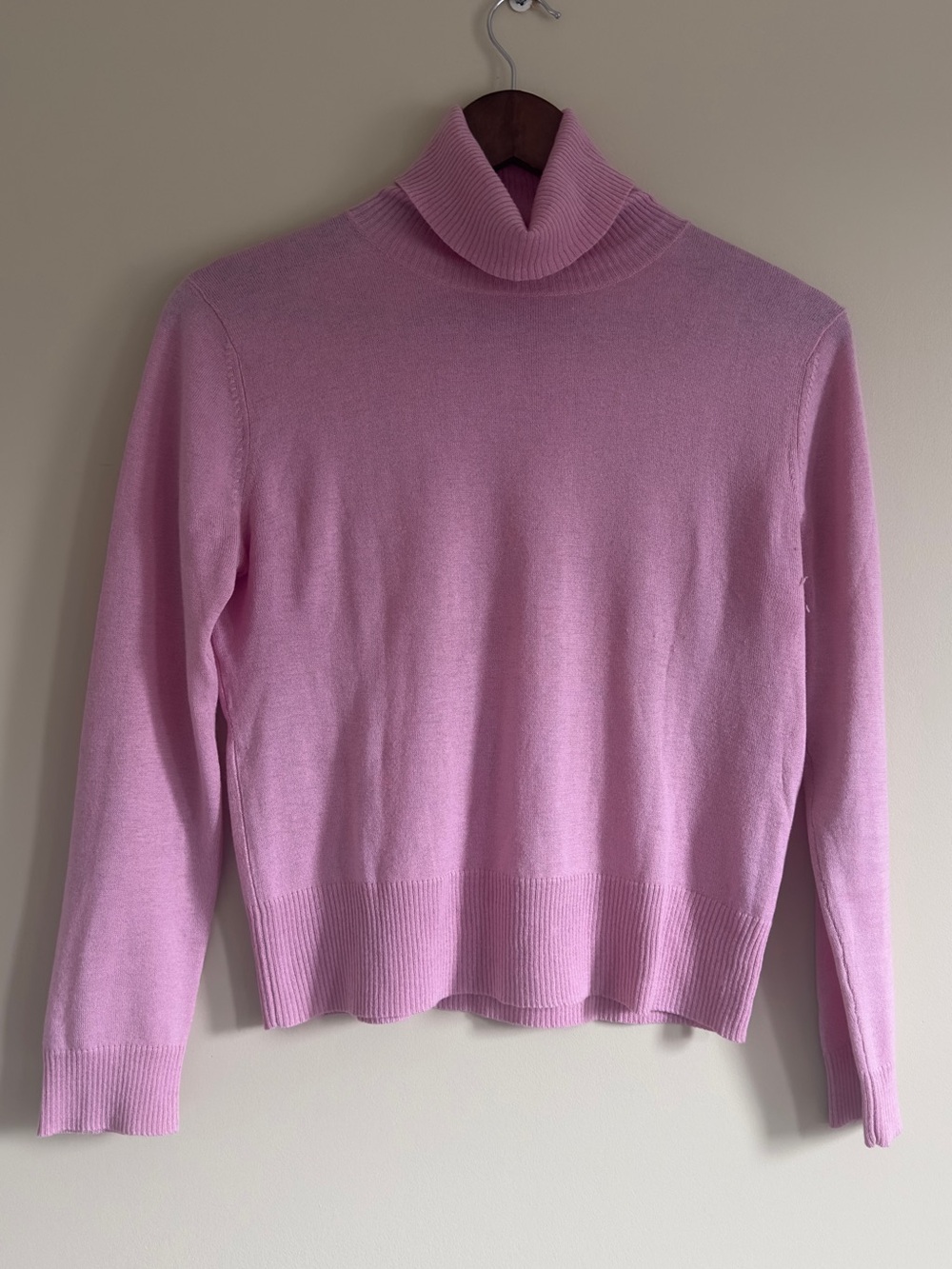 Cashmere Silk Fitted Turtleneck Sweater